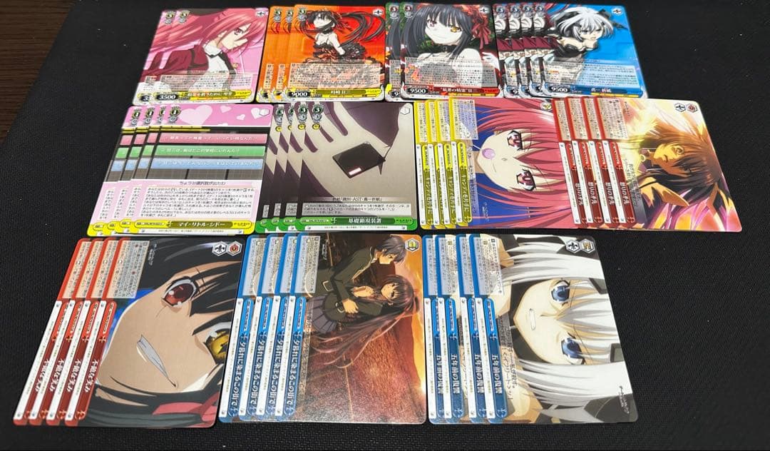 WS ヴァイスシュヴァルツ　デート・ア・ライブ　デッキパーツ　最悪の精霊　狂三等