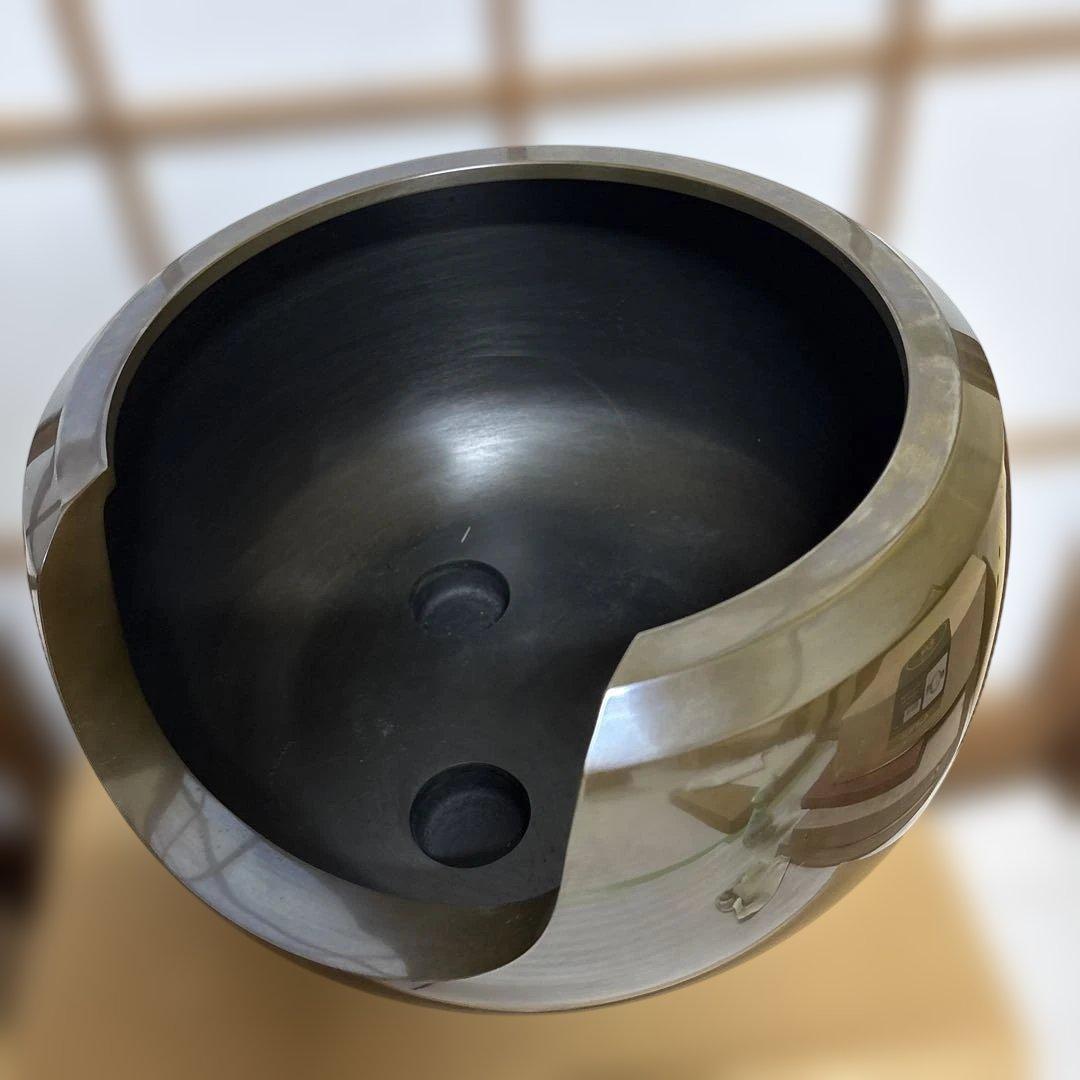 唐銅大西風炉　　般若宗勘