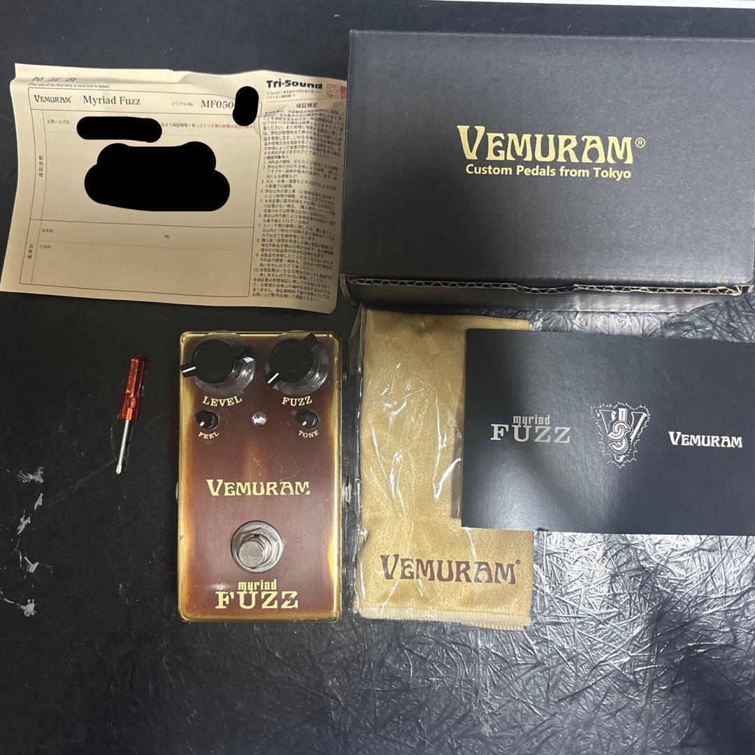 【5000番台】vemuram myriad fuzz付属品あり