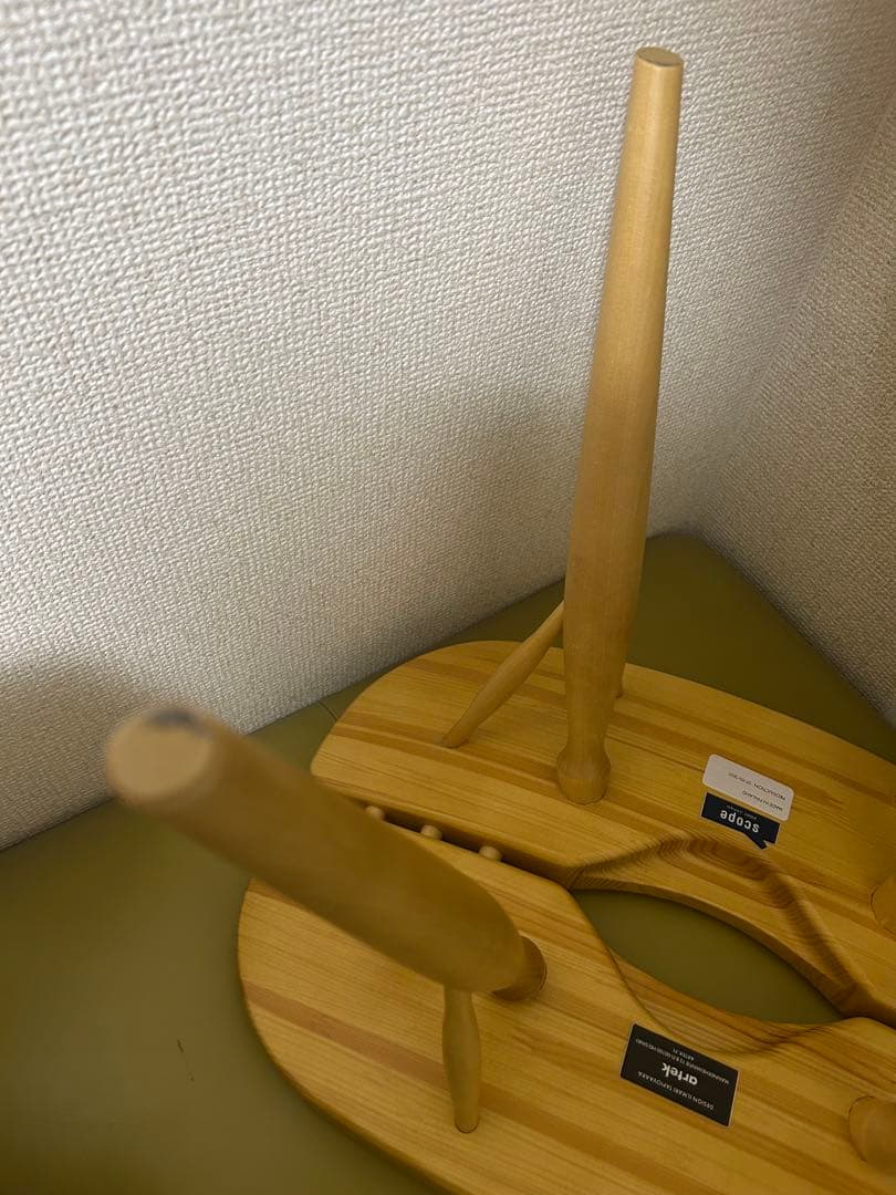 【美品】artek ピルッカ スツール （ハニー✖️ハニー）３５センチ