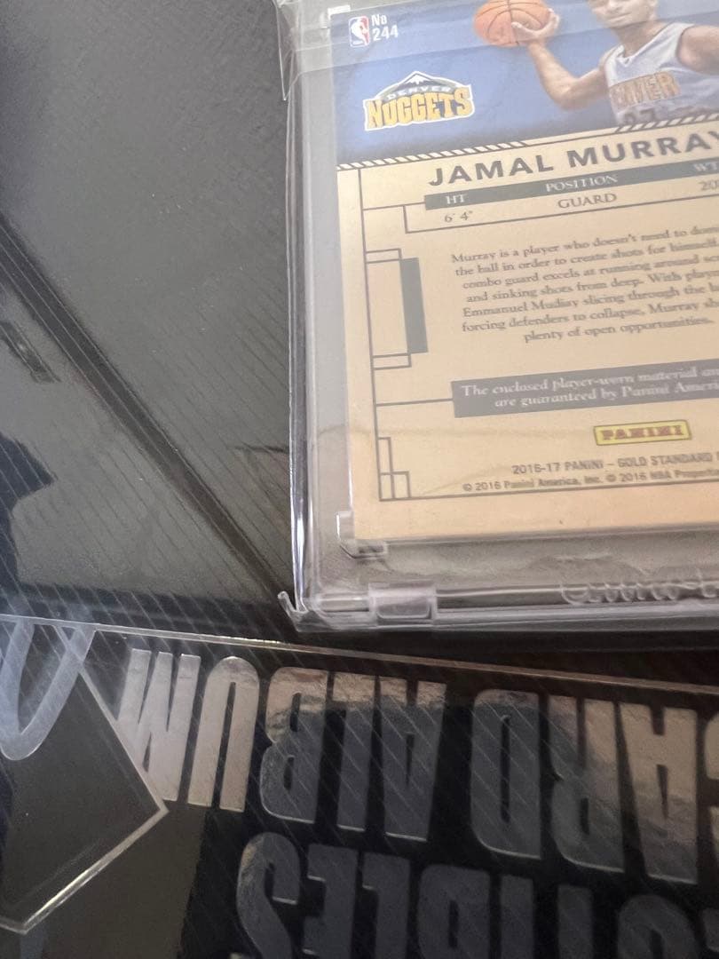 nbaカード  jamal muray rc auto