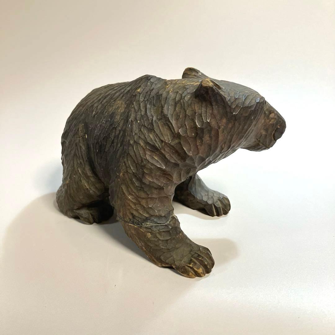 専用　北海道　古作　旭川　アイヌ　木彫りの熊　木彫り熊　木彫熊　民芸　伝統工芸