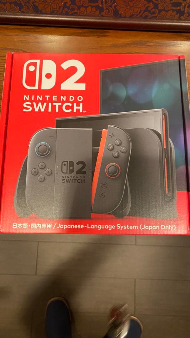 Nintendo Switch 2 本体 新品　ニンテンドースイッチ2 未使用