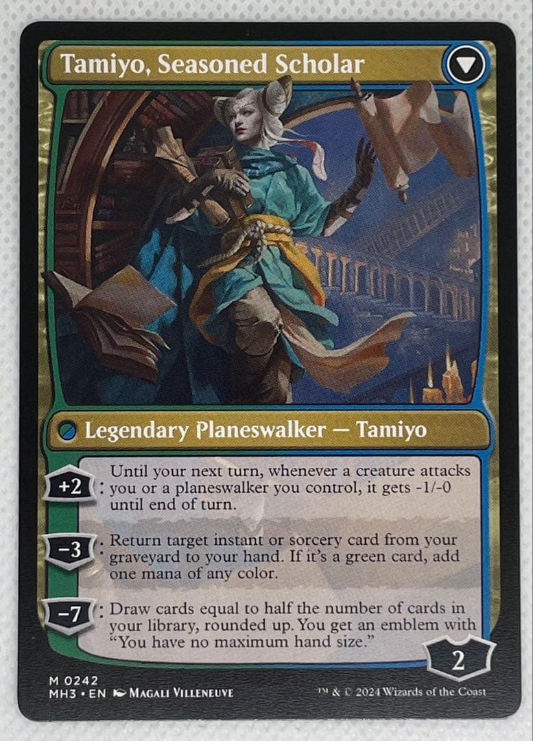 MtG 知りたがりの学徒、タミヨウ 英語3枚