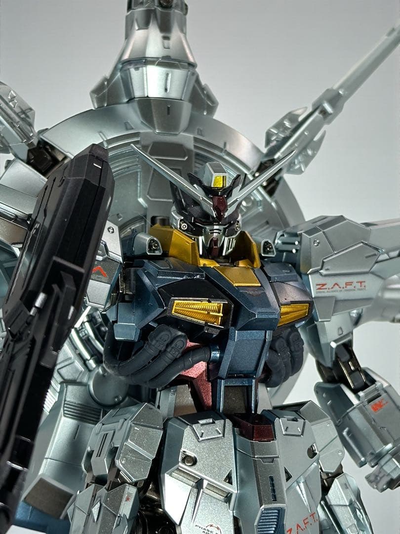 【メタル改造・全塗装】MG プロヴィデンスガンダム メタリック完成品