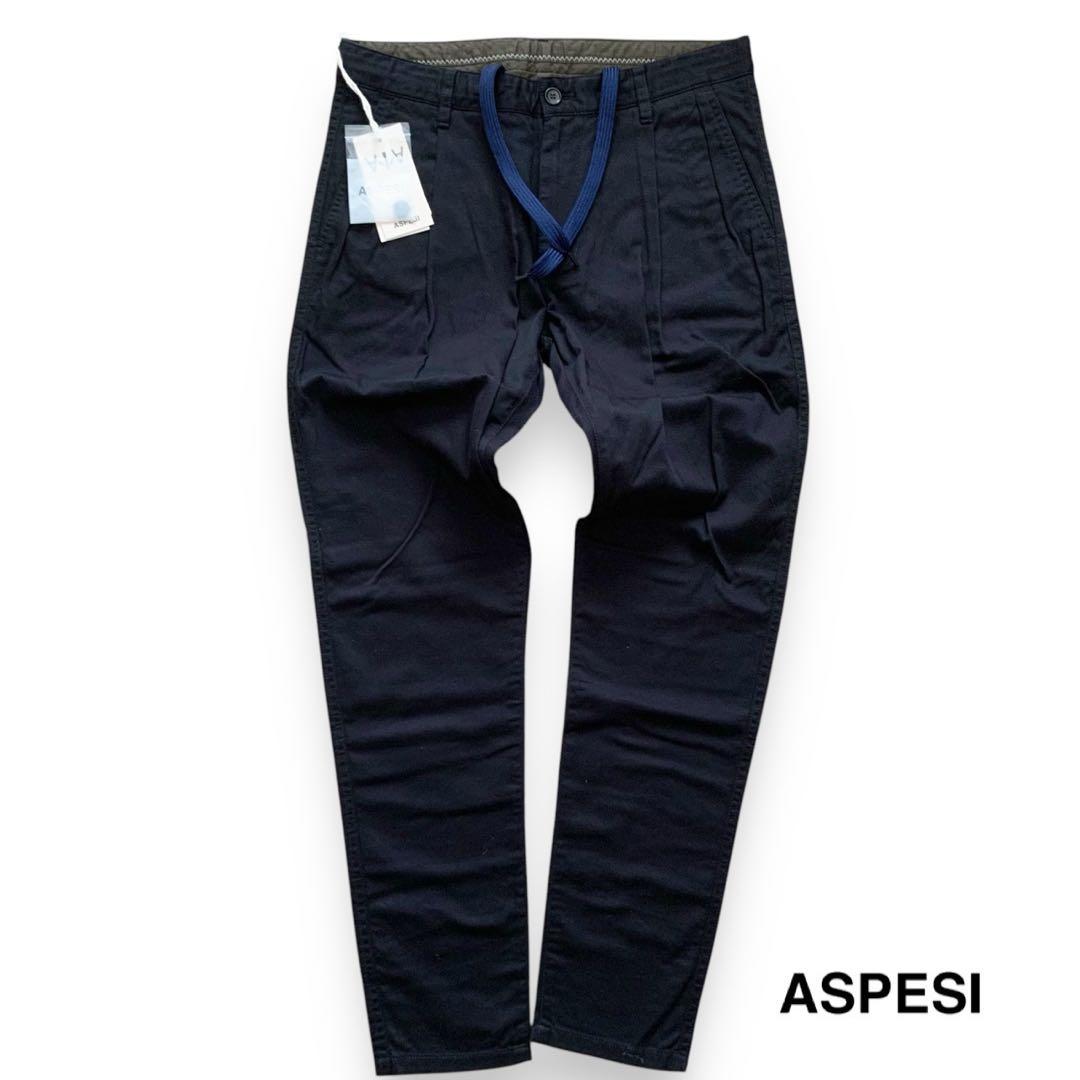 チ*ー様 3.7万/新品未使用/ASPESI/ドローコード/テーパードパンツ