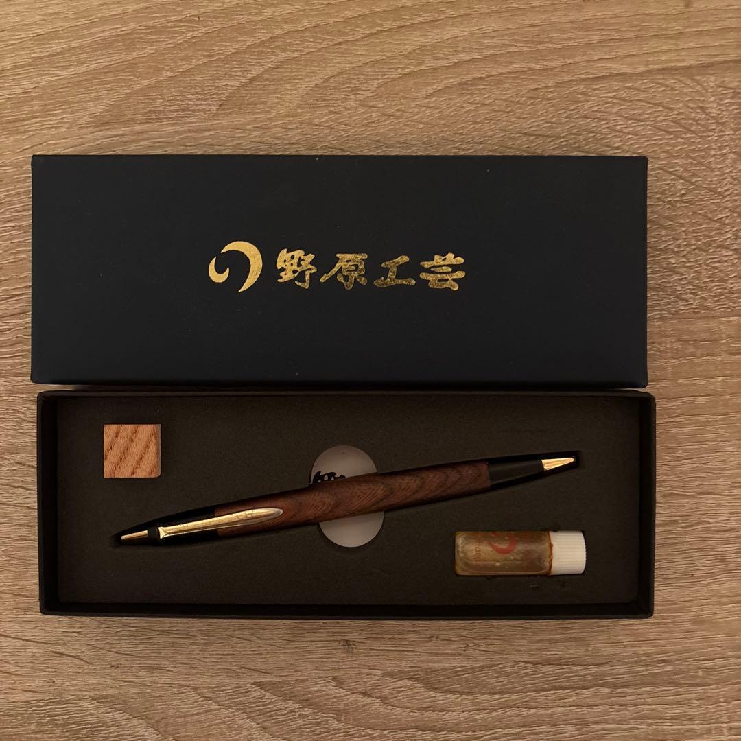 野原工芸 木製シャープペンシル