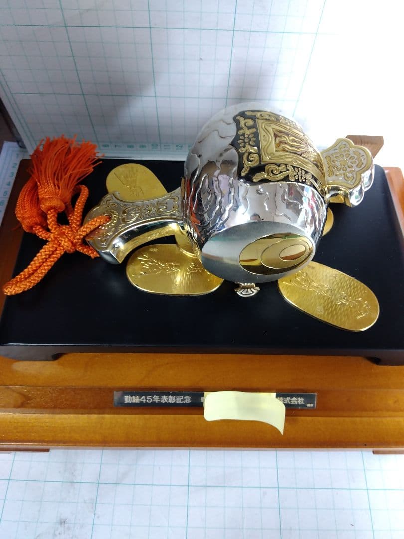 【定価47万円、銀目方172g】関武比古、小判古鎚2.3号 Silver970