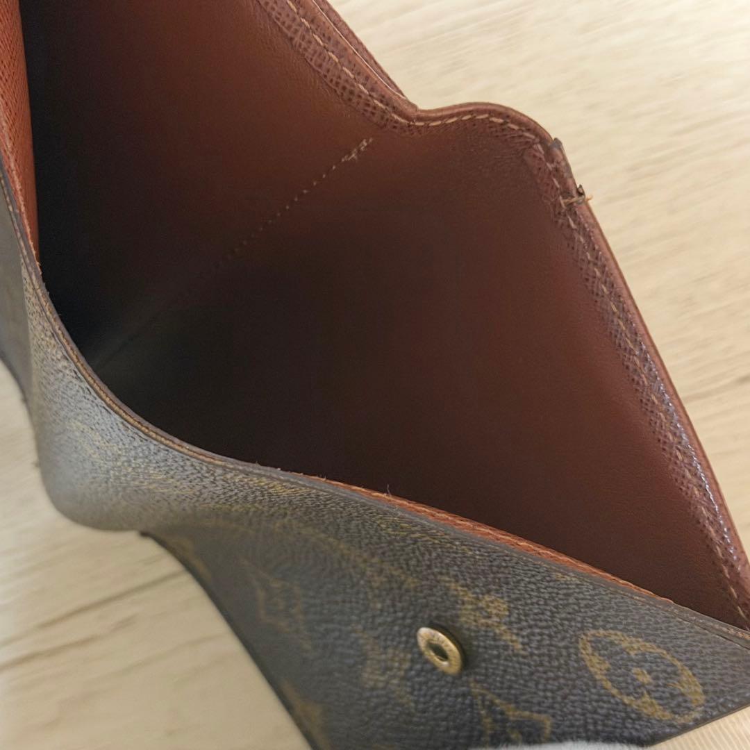 ルイヴィトン　ポルトフォイユ・ヴィエノワ　がま口　レザー