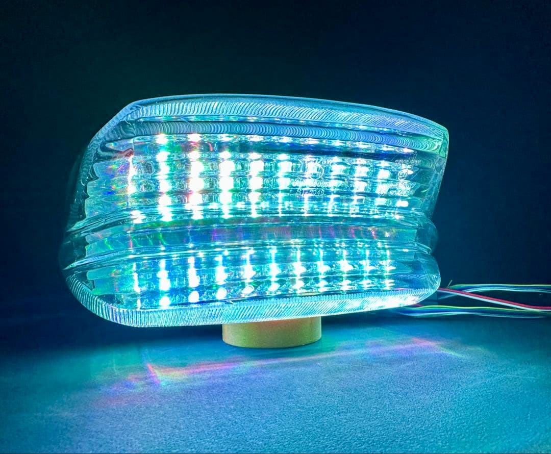 XJR 400 1300 RH02J テール ランプ LED レインボー RGB