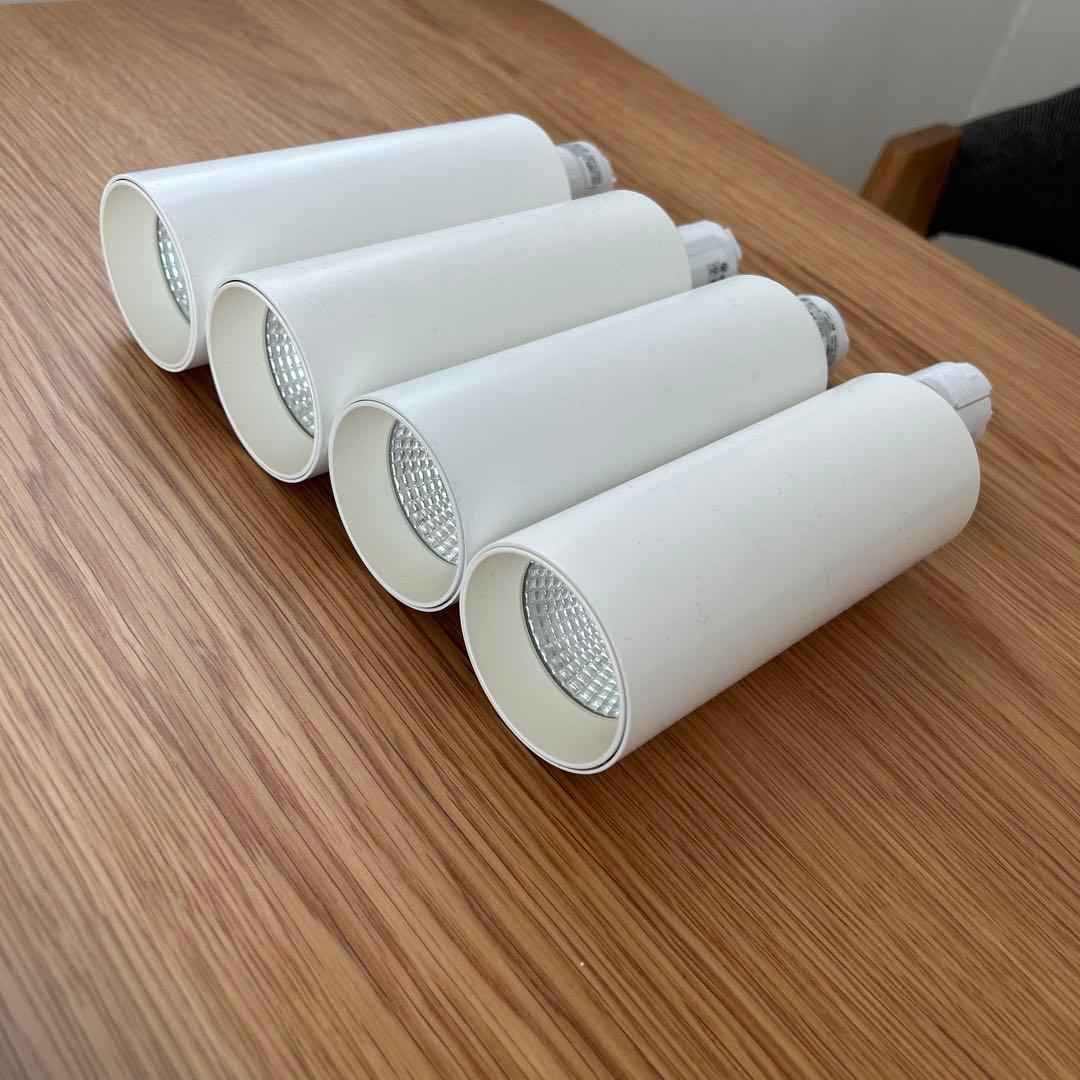 スポットライト　4個セット　100-110V ホワイト　LED エジソン