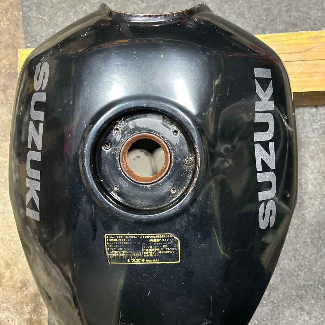 GSX400 インパルスSUZUKI バイクタンク 黒