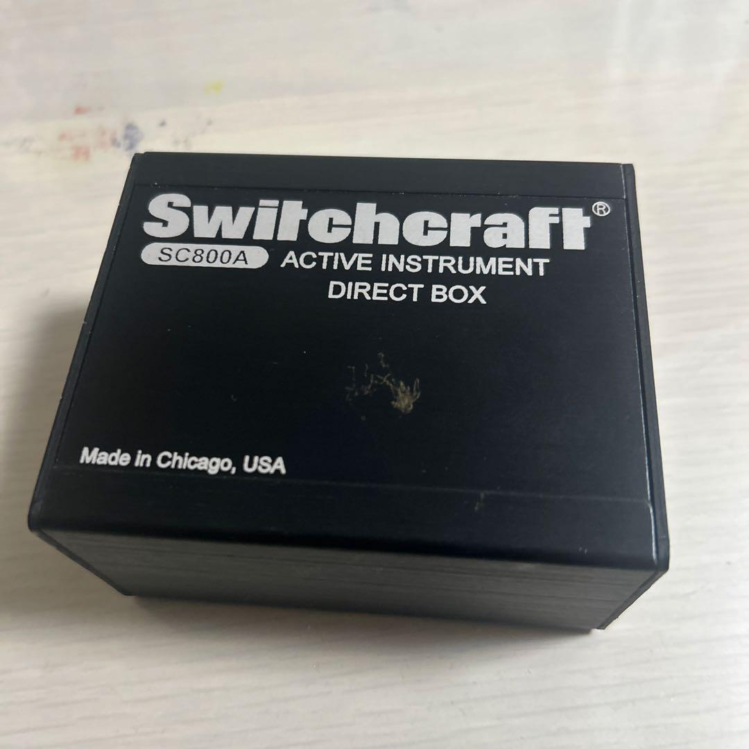 Switchcraft SC800A アクティブ ダイレクトボックス　DI