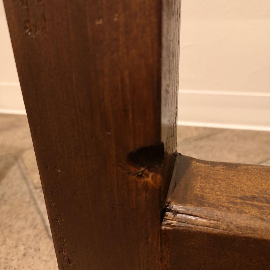 一枚板　テーブル　脚　檜