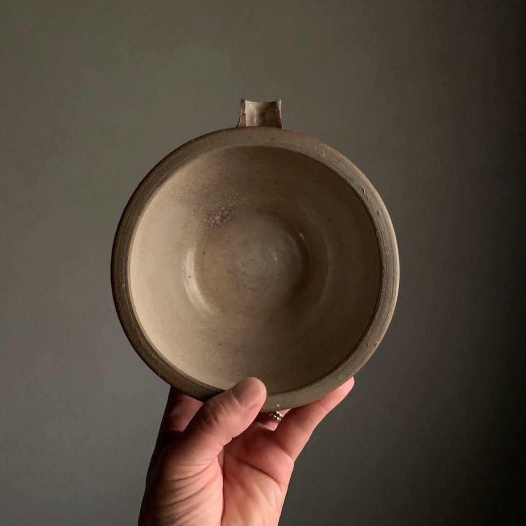 白丹波 片口 古美術 古道具 アンティーク 酒器 丹波焼 立杭焼