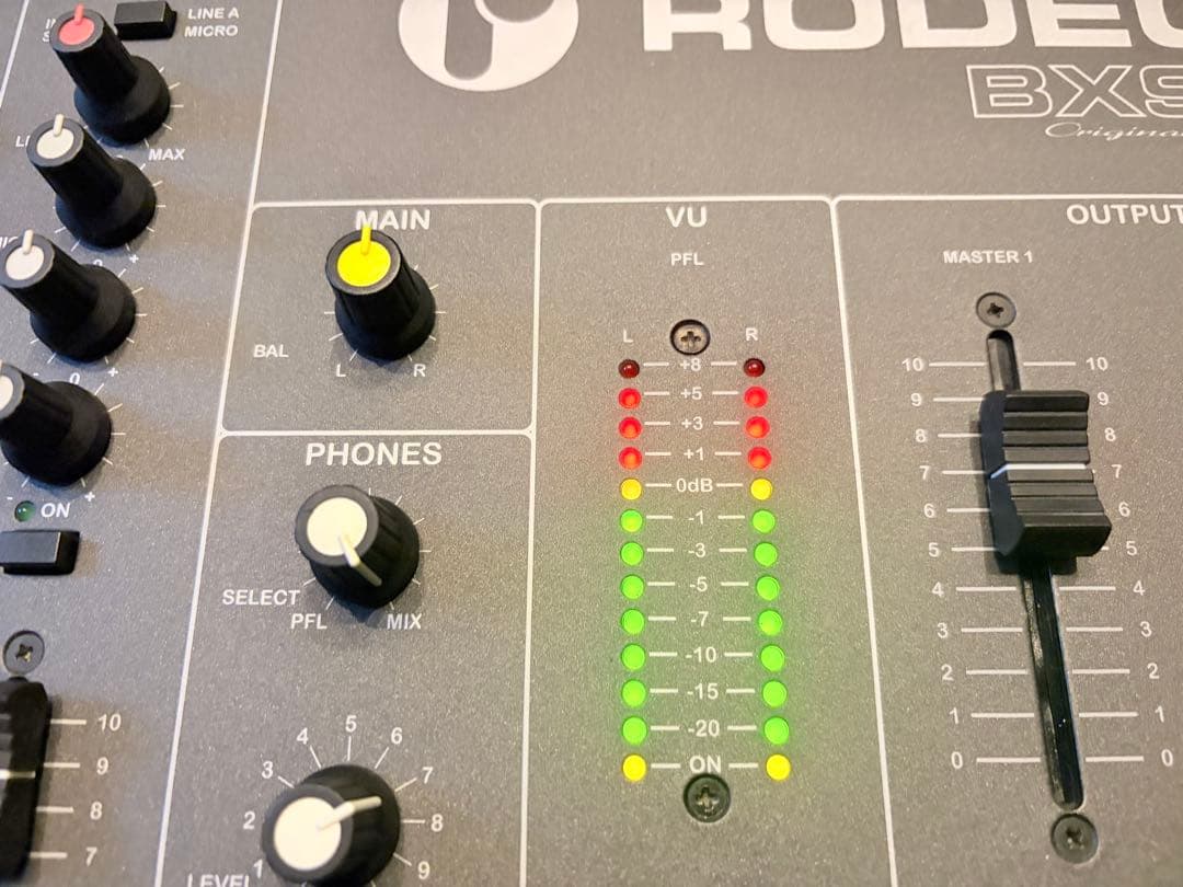 RODEC BX-9 希少DJミキサー　ベルギー製　美品　極太サウンド