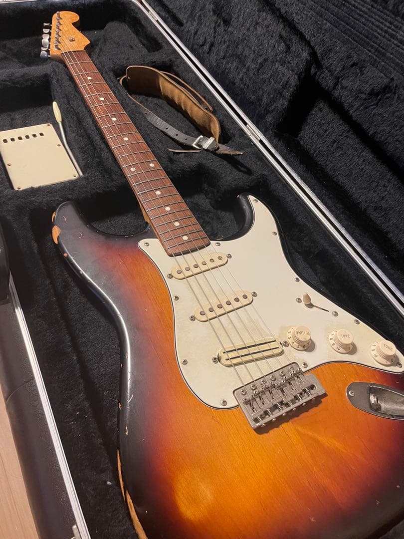 【mm0220yuyu】EDWARDSレリック オールラッカー ストラト