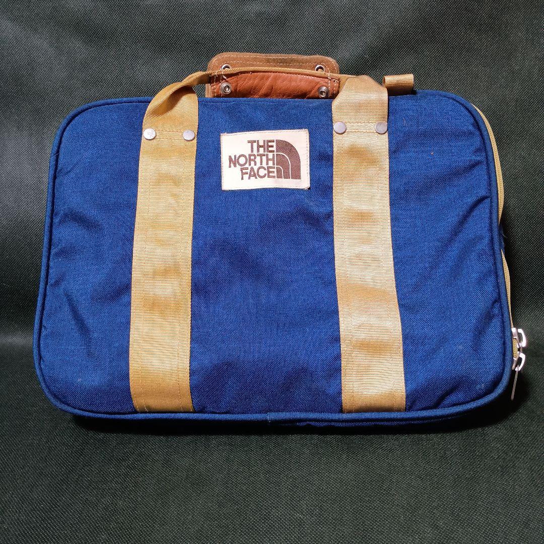 80s 茶タグ ザノースフェイス NORTH FACE ブリーフケース