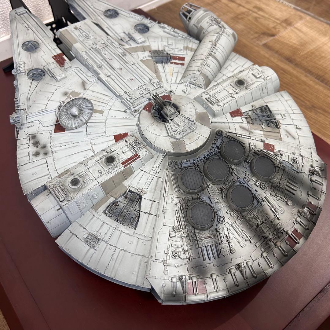 500台限定　ミレニアムファルコン　完成品 ファインモールド　シリアル有り