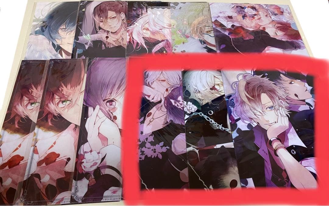DIABOLIKLOVERS クリアファイル バラ売り可能
