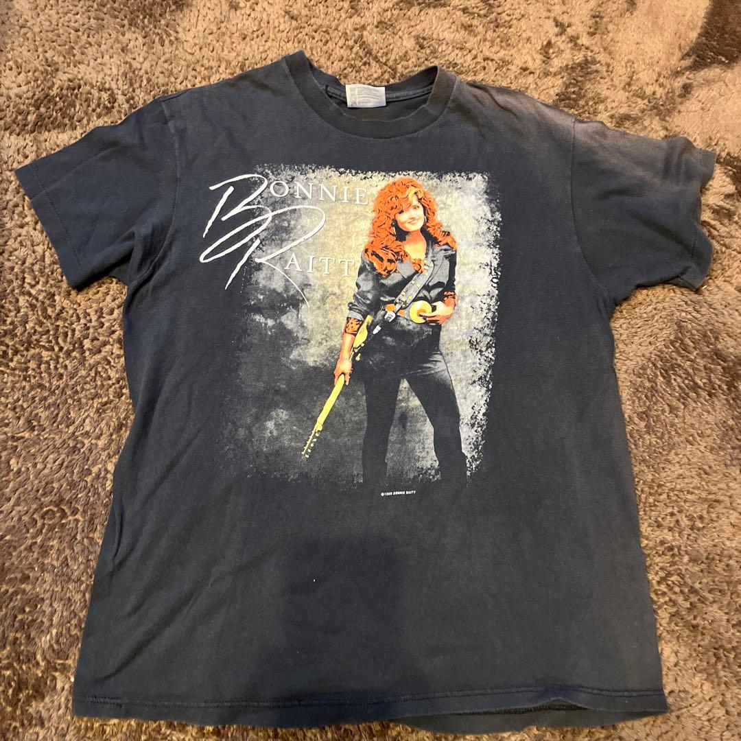 80s バンTボニー・レイットバンド T シャツ 鬼フェード サンフェード
