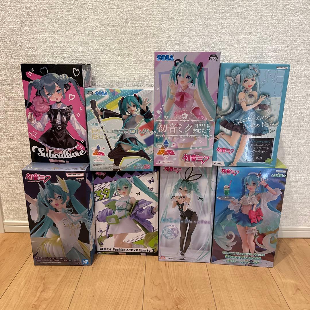 初音ミク　フィギュアセット