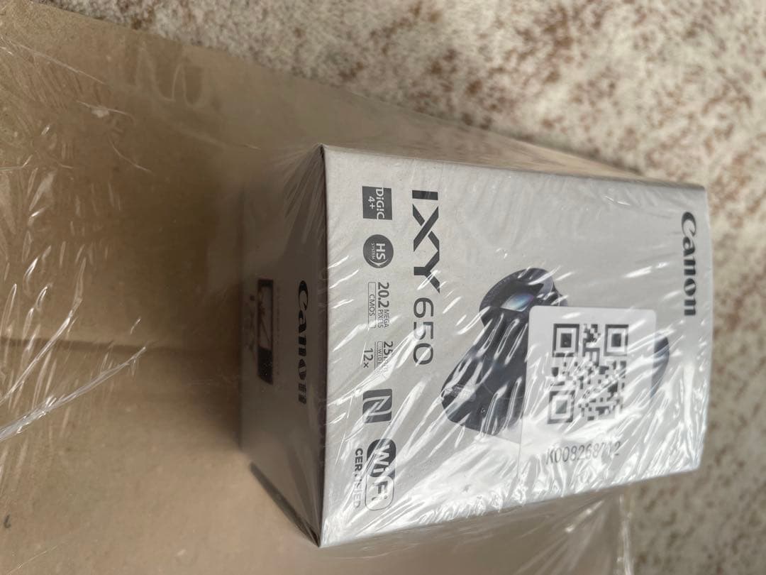 新品未使用！　Canon IXY 650 ブラック