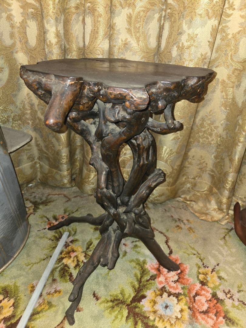 し*ん様 アジアンスタイル サイドテーブル 木製