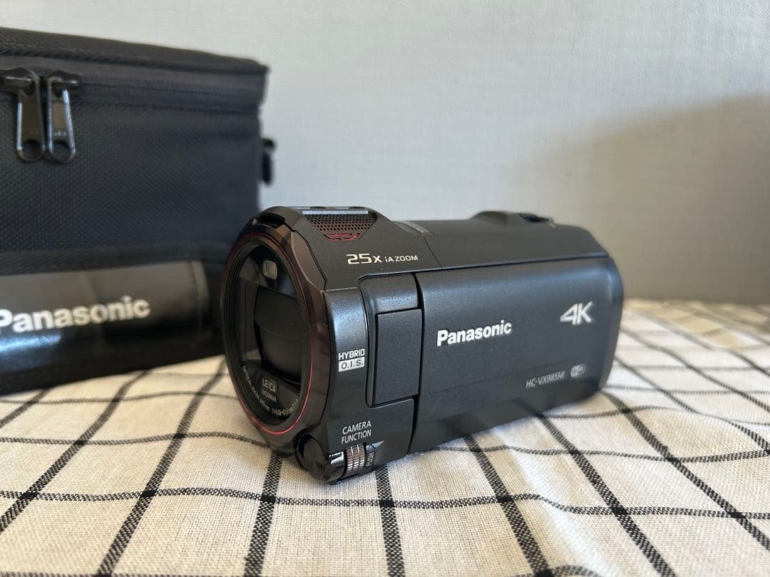 Panasonic HC-VX985M 4Kビデオカメラ　大容量バッテリー付き