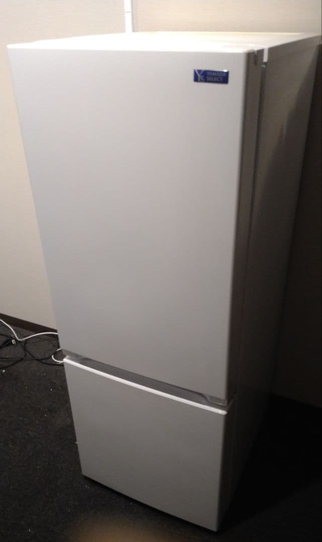 ヤマダセレクト 2ドア冷蔵庫 YRZ-F15G1 ホワイト 右開き・156L