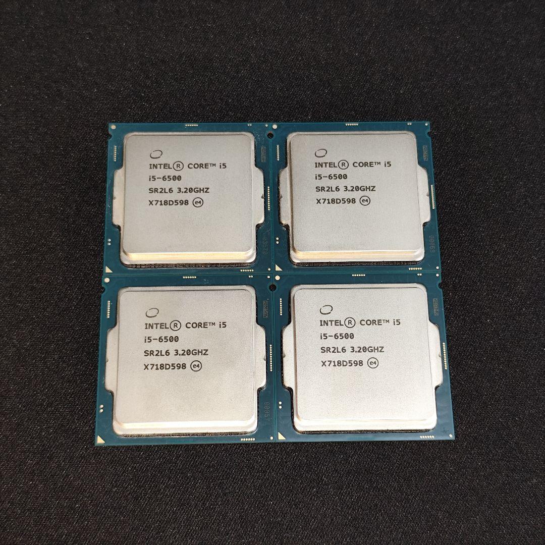 CPU Intel Core i5-6500 4個