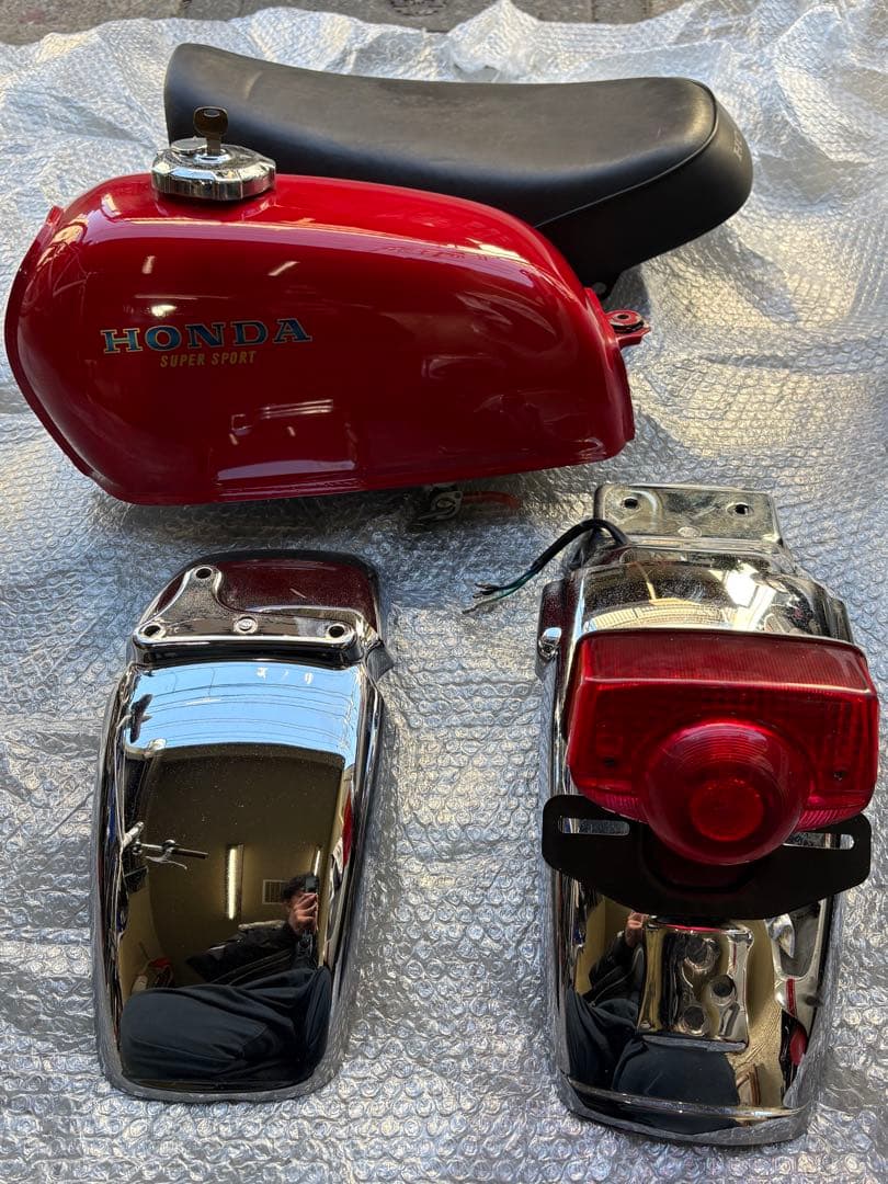 ホンダ　エイプ　ヨンフォア仕様　外装セット