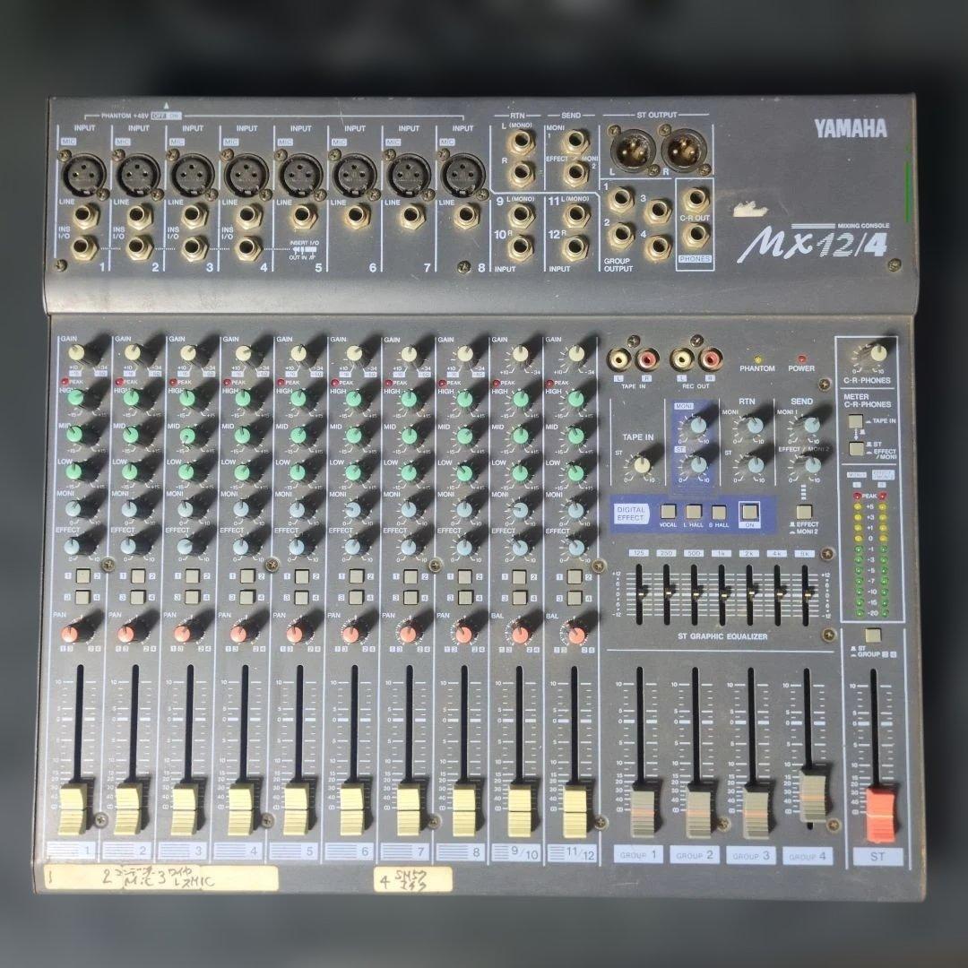 配信機器・PA機器・レコーディング機器 YAMAHA MX12/4