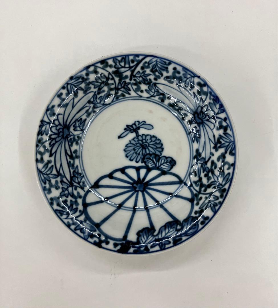 古伊万里 花柄 皿 江戸時代