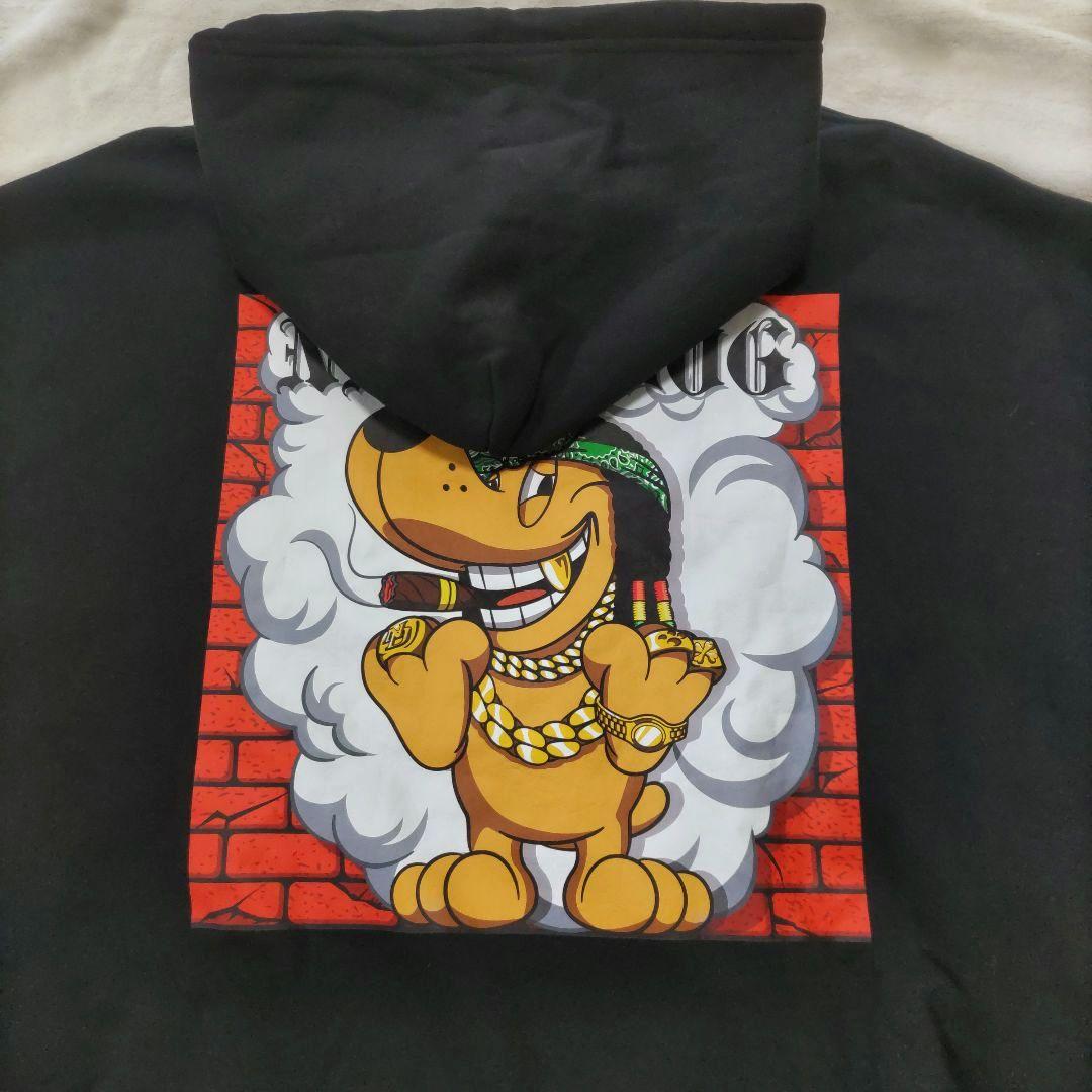 Nasty Dog パーカー　GangDog Hoodie 裏起毛　XL