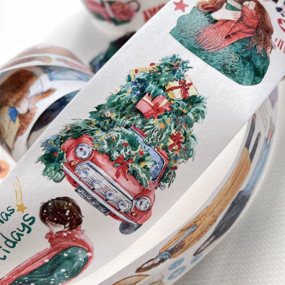 ⭐️SALE⭐️DingDing《冬来》海外マスキングテープ　マステ 【2010】