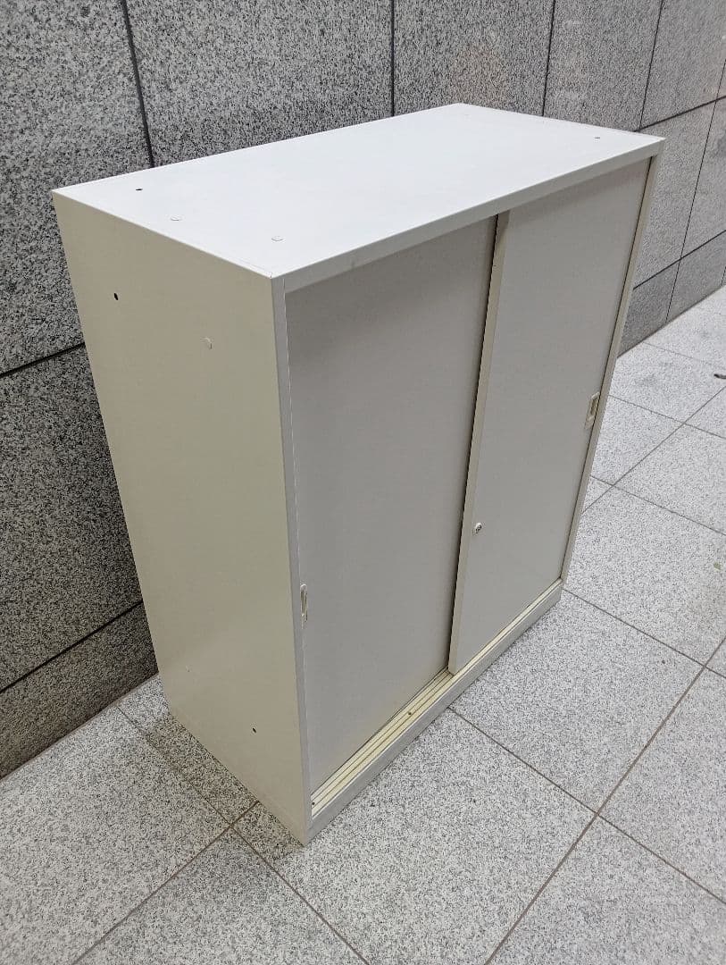 キャビネット IC-0910S MW 井上金庫H1050/2枚引違い