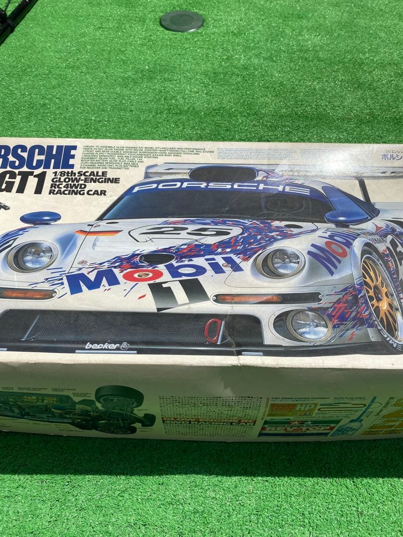 田宮　タミヤ　TGX-MK.1 ポルシェ911 GT1　希少　メカ付き