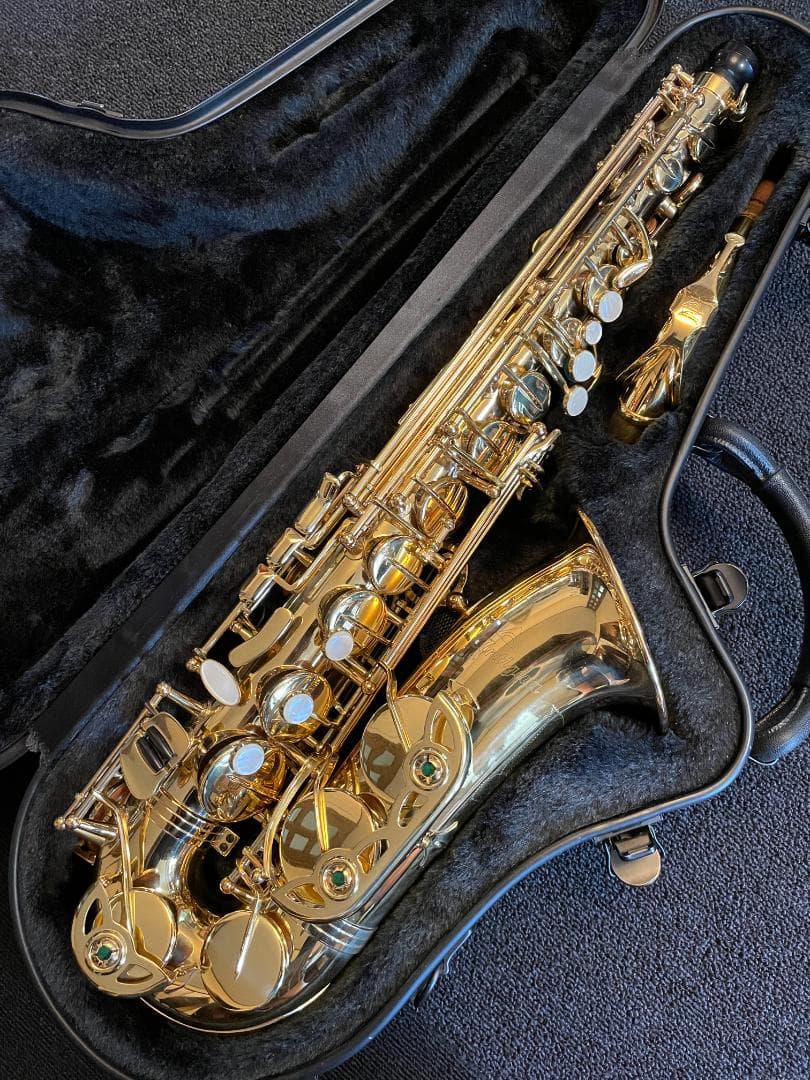 アンティグア　金メッキ　アルトサックス　美品　ANTIGUA ALTO SAX