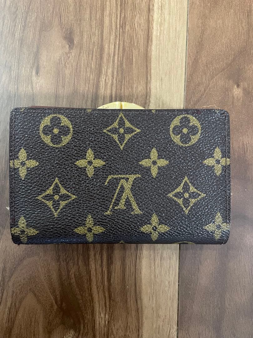 LOUIS VUITTONモノグラム ポルトフォイユ ヴィエノワ ゴールド