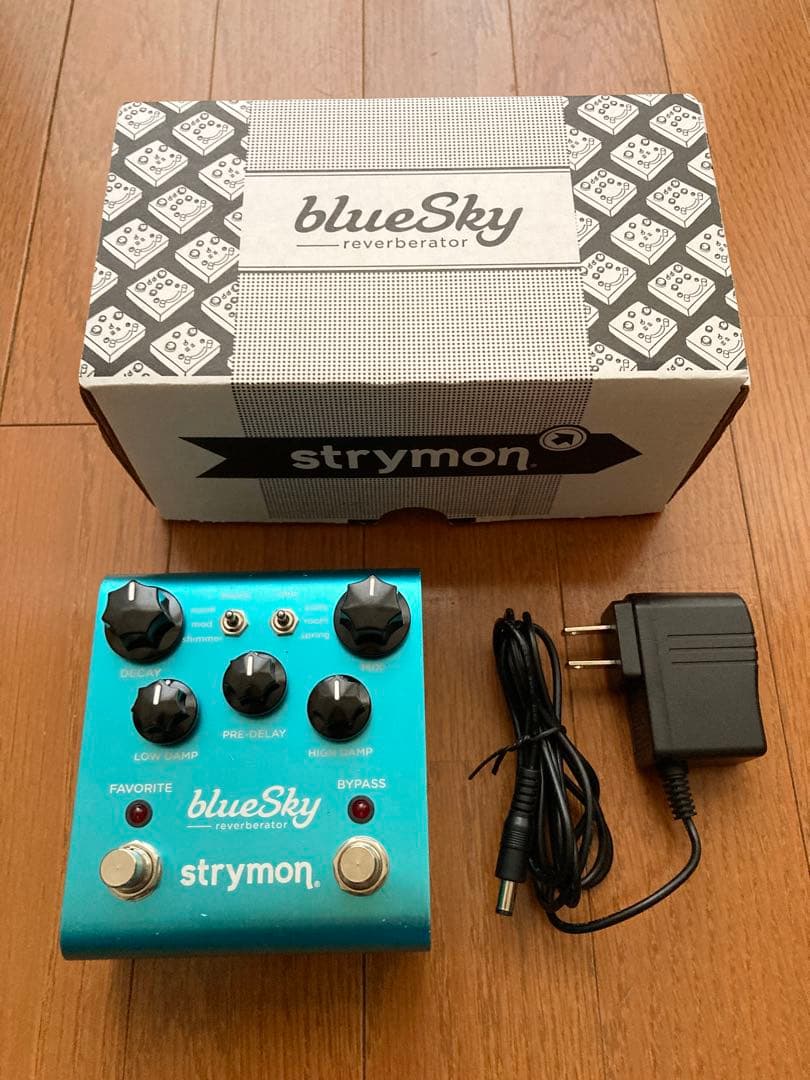 Strymon blueSky V1 リバーブ　元箱　純正アダプタ付き
