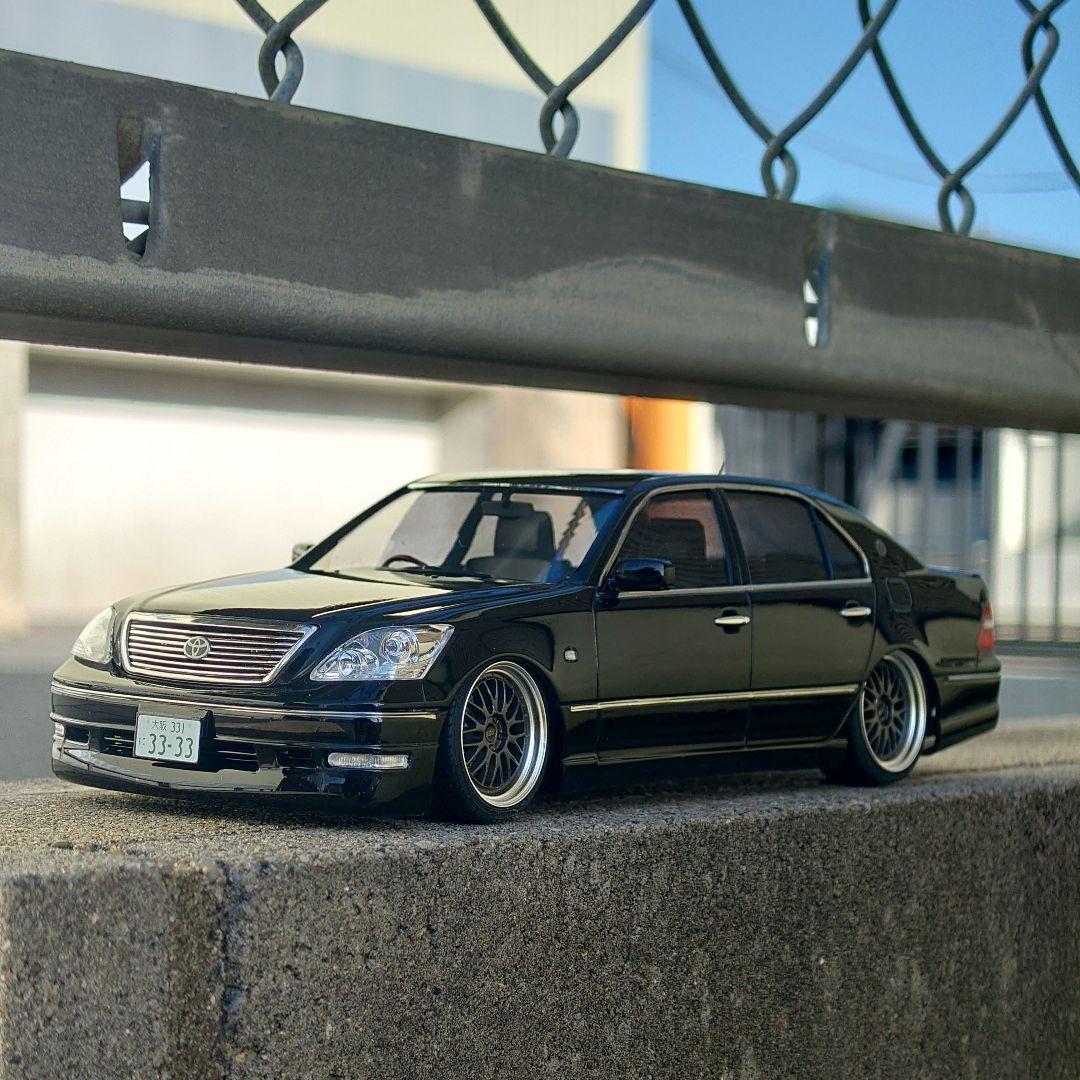 プラモデル　30セルシオ後期