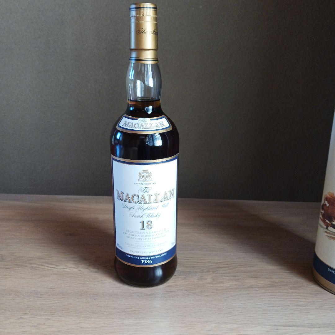 MACALLAN 18年 シングルモルトウイスキー 1986年