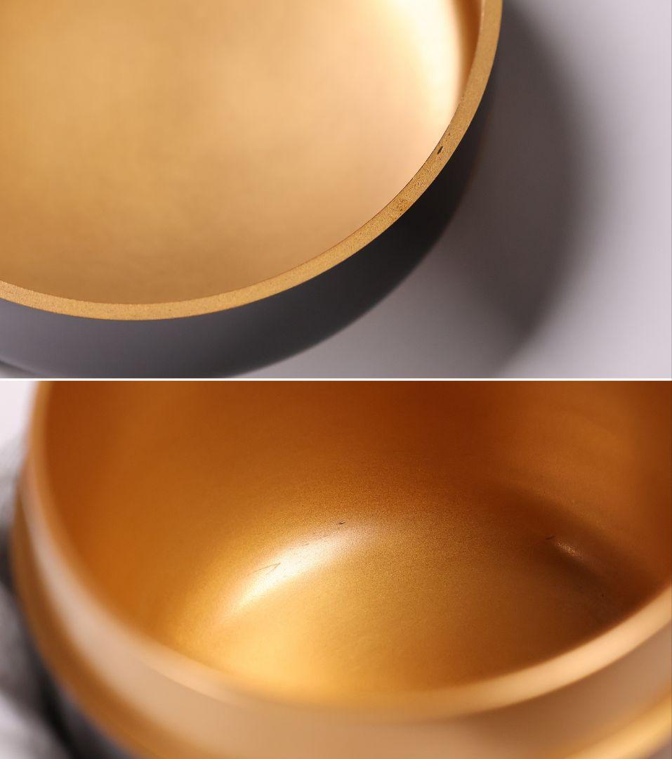 MA741 茶道具 輪島塗 一后一兆 立田川 大棗 金蒔絵 螺鈿 扇面 紅葉