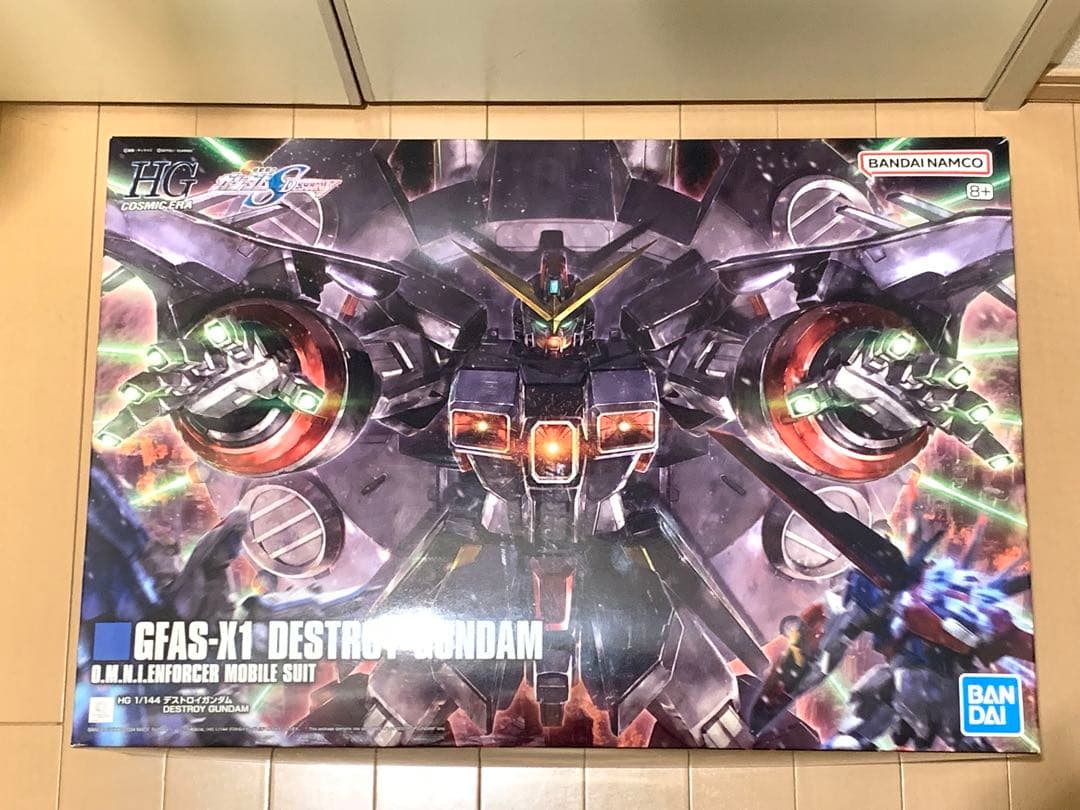 HGCE 1/144 デストロイガンダム