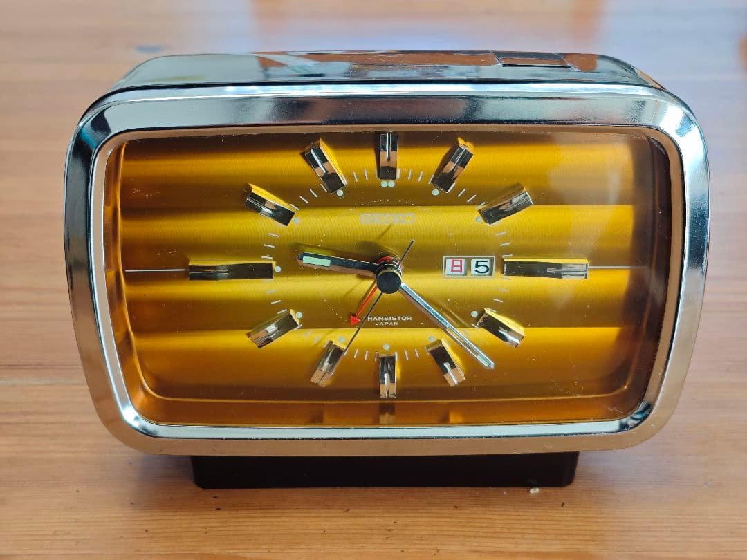 【動作確認済】セイコー トランジスタ時計 TRANISTOR デイデイト