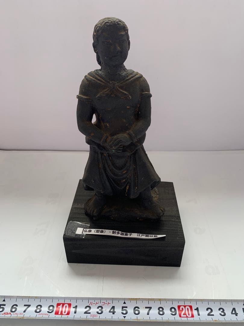 仏像　制多伽童子　江戸期以前　送料込み