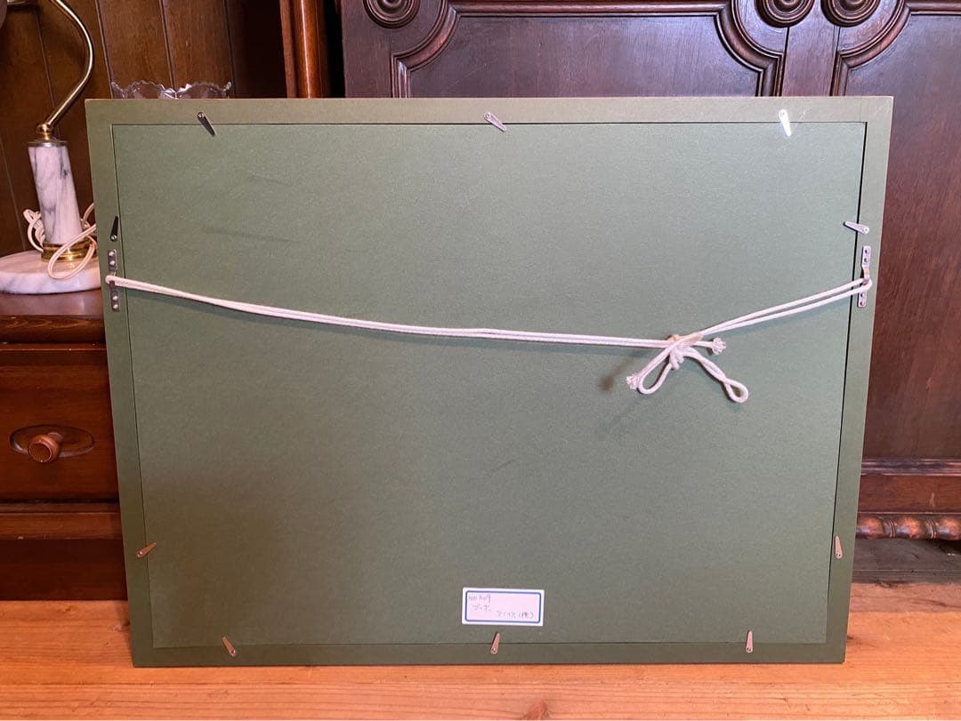 ゴッホ アイリス 花瓶　アイリスのある花瓶 インテリア 額縁