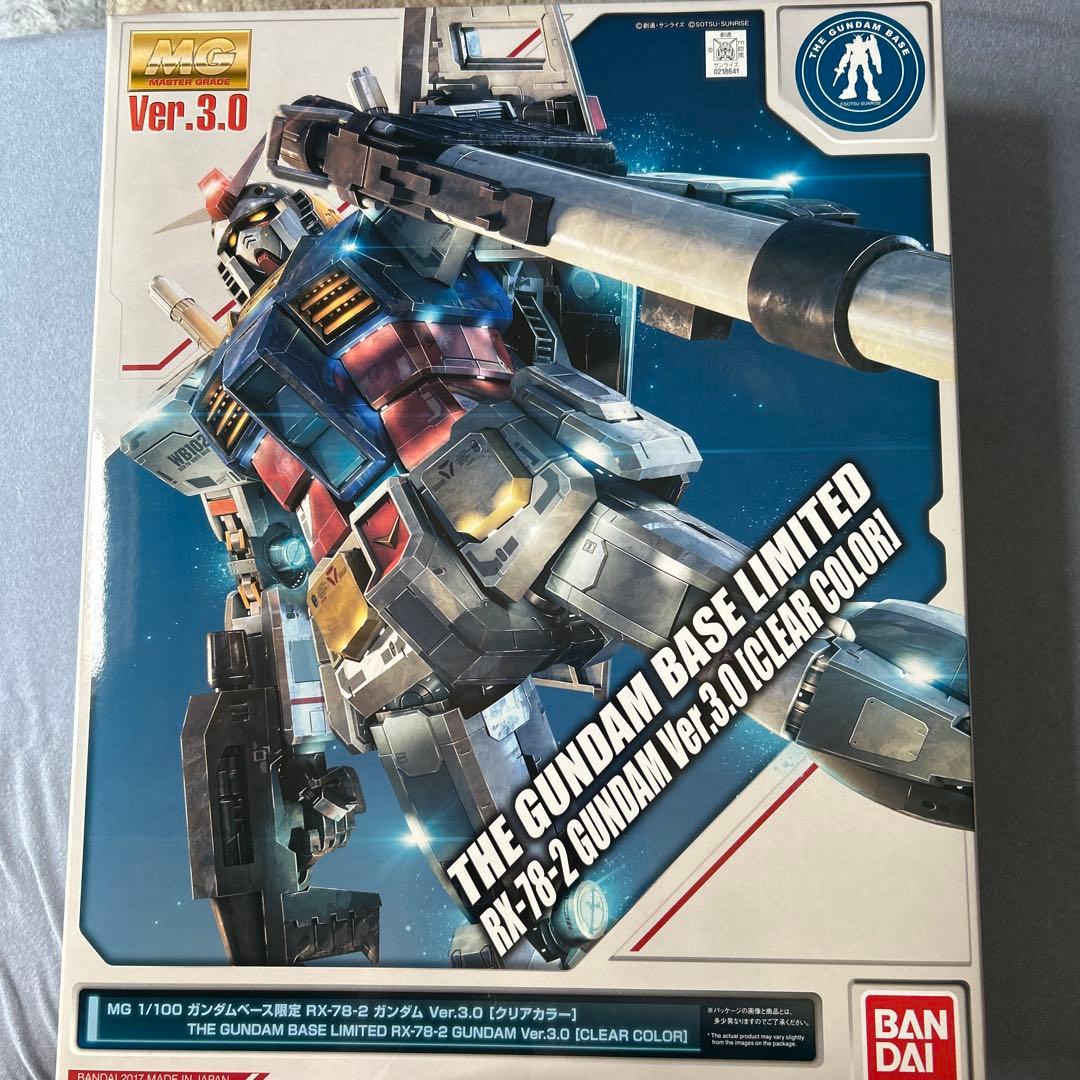 キャラクター MG RX-78-2 GUNDAM Ver.3.0 (CLEAR COLOR)