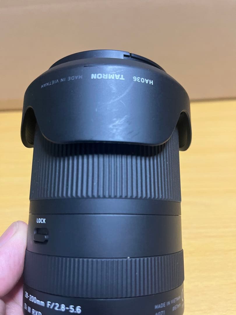 レンズ(ズーム) TAMRON 28-200mm F/2.8-5.6 DI III RXD